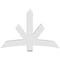 Ekena Millwork Alberta Architectural Grade PVC Gable Bracket, 60"W x 40"H x 6"D x 6"F, 16/12 Pitch GBP060X40X0606ALB00 - alternate 3